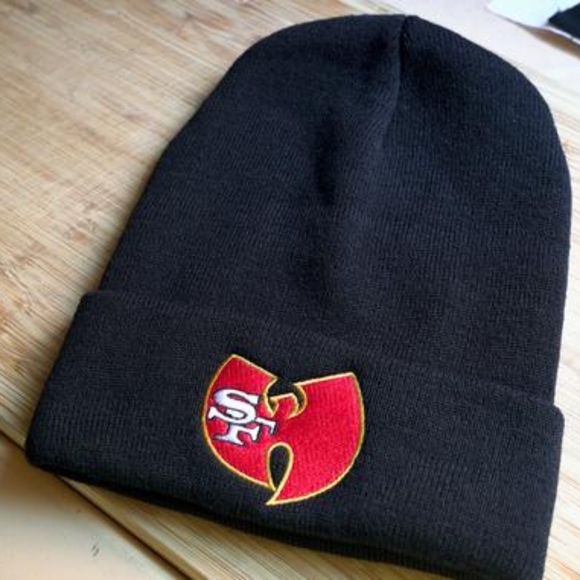 San Francisco 49ers Wu Tang Beanie Hat - Picture 2 of 2